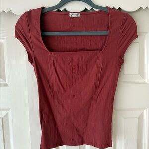 Free People Intimately Square Neck Top